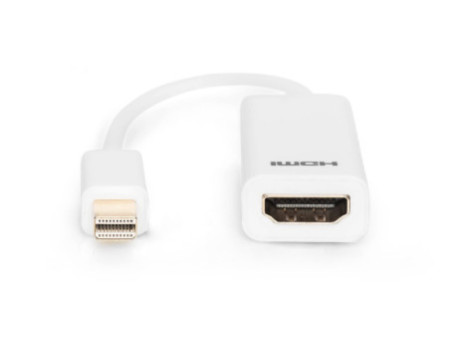 DIGITUS Adaptateur DisplayPort 1.1a, mDP - HDMI-A, 0,15 m