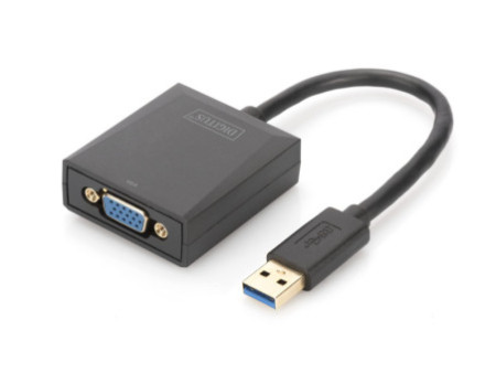 DIGITUS adaptateur graphique USB 3.0 - VGA, USB vers VGA,