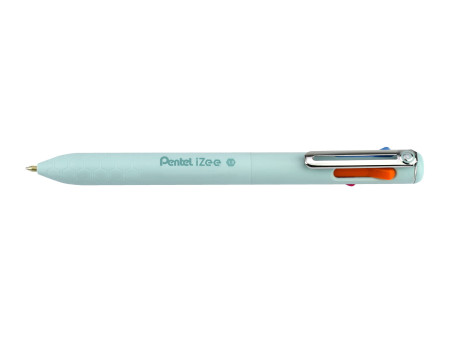 Pentel Stylo à bille rétractable 4 couleurs iZee,vert menthe