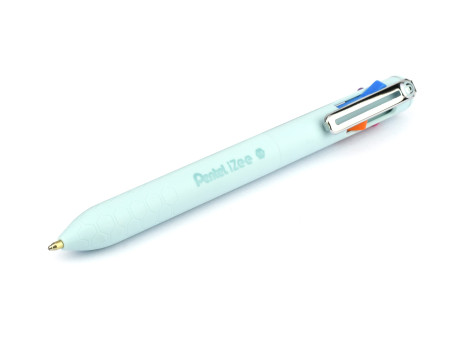 Pentel Stylo à bille rétractable 4 couleurs iZee,vert menthe