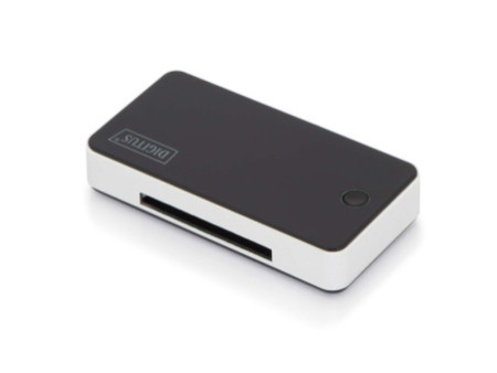 DIGITUS Lecteur de carte USB 3.0 'All-in-one', noir / argent