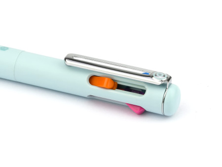 Pentel Stylo à bille rétractable 4 couleurs iZee,vert menthe