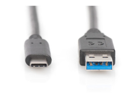 ASSMANN Câble de raccordement USB 3.0, USB-C - USB-A, 1,0 m