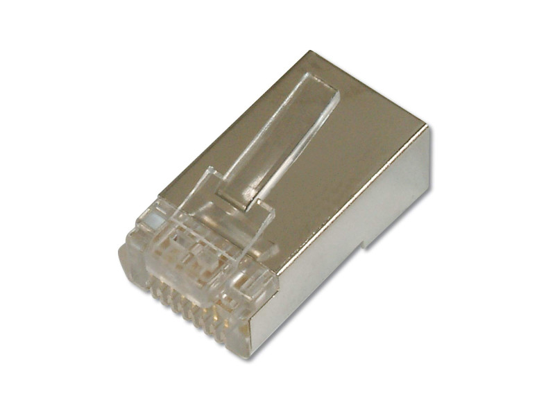 DIGITUS Fiche modulaire RJ45, cat.5e, blindé