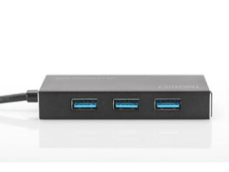 DIGITUS Hub USB 3.0 Super Speed, 4 ports, avec alimentation