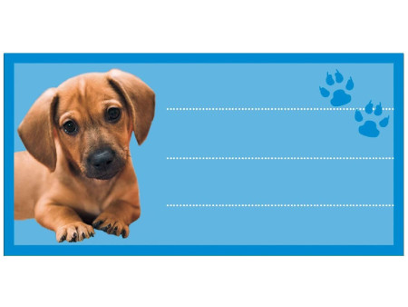 herlitz Etiquette de livres 'animaux', 78 x 41 mm