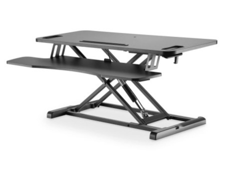 DIGITUS Garniture de bureau assis/debout, hauteur réglable