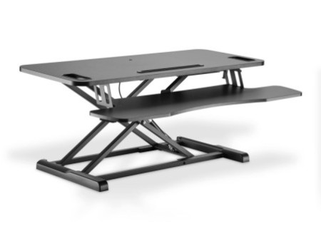 DIGITUS Garniture de bureau assis/debout, hauteur réglable