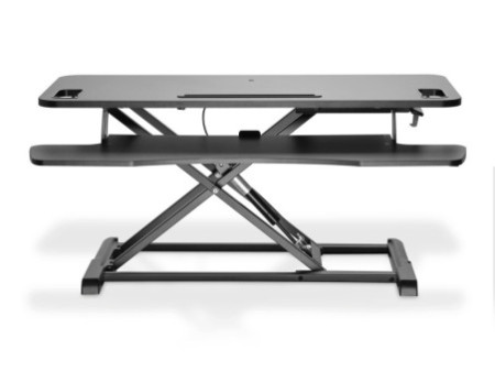 DIGITUS Garniture de bureau assis/debout, hauteur réglable