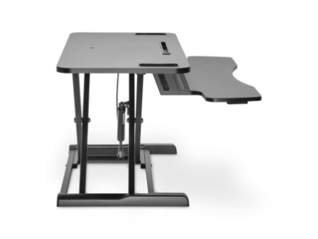 DIGITUS Garniture de bureau assis/debout, hauteur réglable