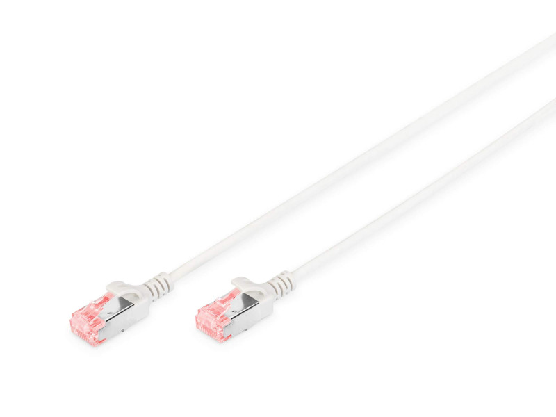 DIGITUS Câble de brassage Slim, Cat. 6, U/FTP, 10,0 m