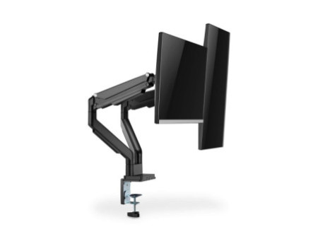 DIGITUS Support double écran universel, fixation par serrage