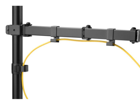 DIGITUS Support écran simple universel, fixation par serrage
