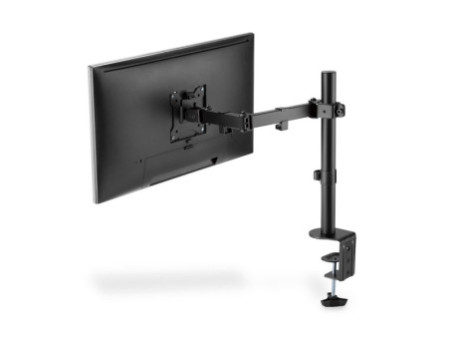 DIGITUS Support écran simple universel, fixation par serrage