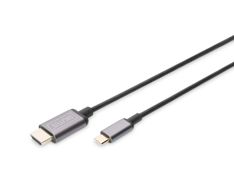 DIGITUS Câble adaptateur vidéo USB-C - HDMI, UHD 4K / 30 Hz