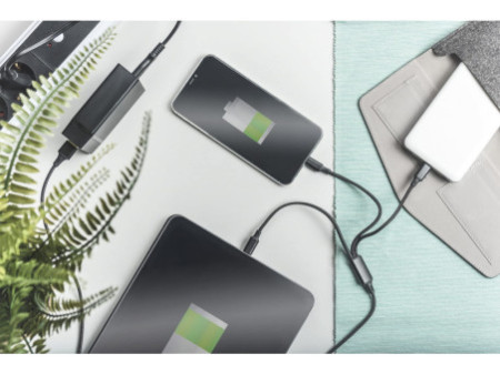DIGITUS Câble de charge 3-en-1, USB A-Lightning + Micro USB