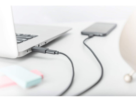 DIGITUS Adaptateur USB Type-C, USB A - USB-C, noir