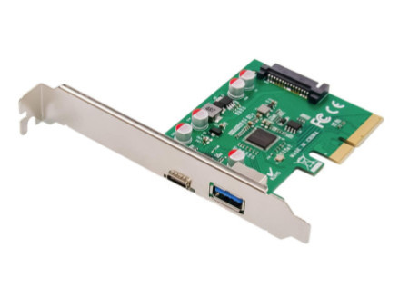 DIGITUS Carte d'interface USB 3.1 PCI Express