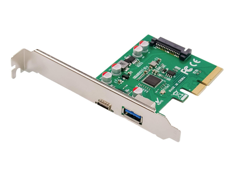 DIGITUS Carte d'interface USB 3.1 PCI Express