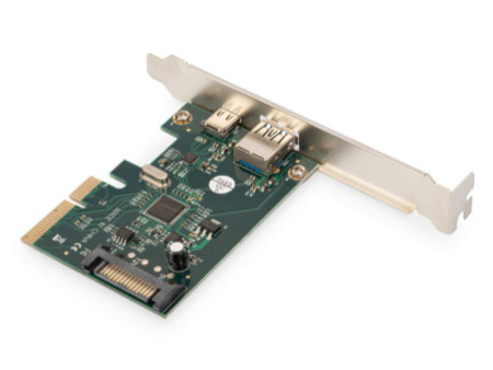 DIGITUS Carte d'interface USB 3.1 PCI Express