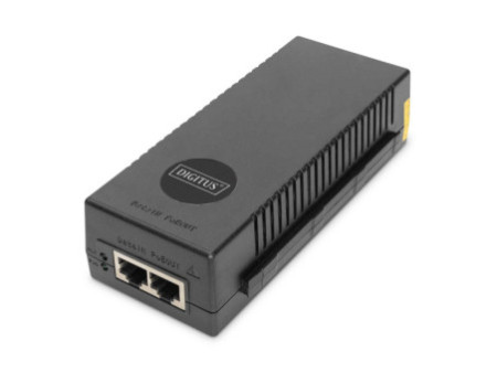DIGITUS Injecteur PoE+ 10 Gigabit Ethernet, 802.3at, 30 W