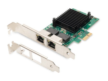 DIGITUS Carte PCI Express Dual Gigabit Ethernet, 2 ports