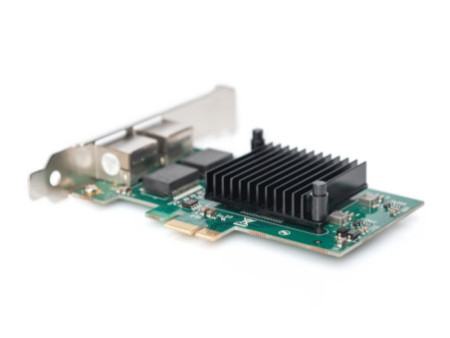 DIGITUS Carte PCI Express Dual Gigabit Ethernet, 2 ports