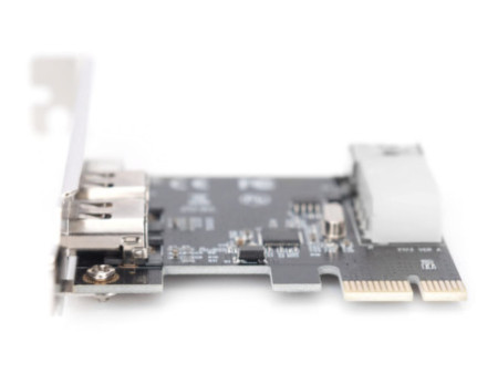 DIGITUS Carte PCI Express FireWire 1394a, 2+1 ports