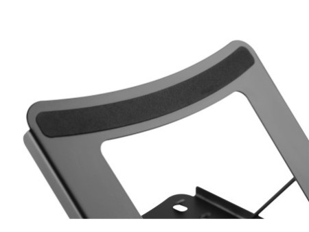 DIGITUS Support pour ordinateur portable, en acier, noir