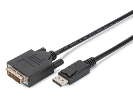 DIGITUS Câble adaptateur, DisplayPort - DVI-D, 2,0 m, par 10