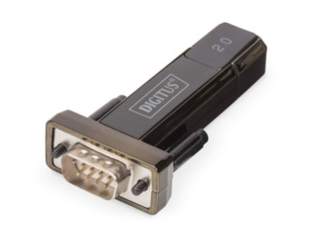 DIGITUS Adaptateur série USB 2.0, câble USB-A incl.
