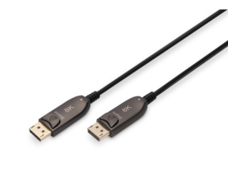 DIGITUS Câble de fibre optique hybride DisplayPort AOC, 10 m