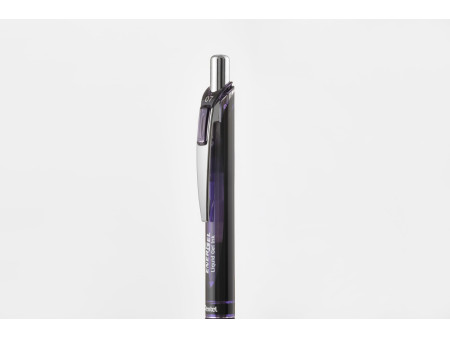 Pentel Stylo roller encre gel Energel BL77, bordeaux black