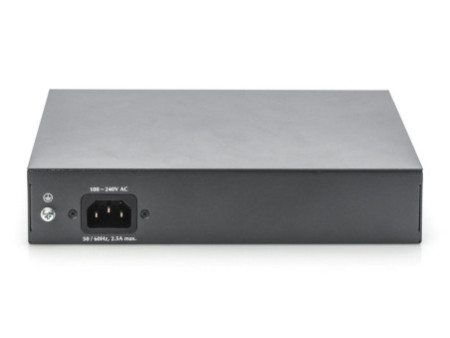 DIGITUS Switch Gigabit PoE 19', 8 ports, Unmanaged