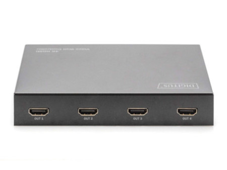DIGITUS Contrôleur de mur vidéo 4K HDMI, 2 x 2, noir