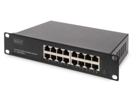 DIGITUS Commutateur 10' Gigabit, 16 ports, unmanaged
