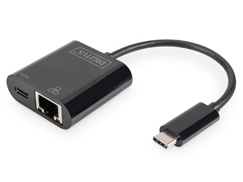 DIGITUS Adaptateur Ethernet Gigabit USB Type-C