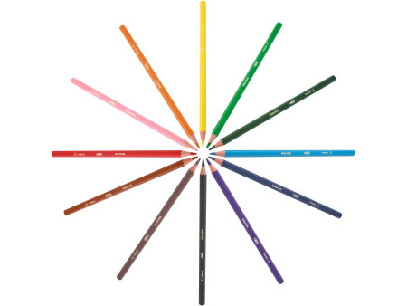 BIC KIDS Crayon de couleur Evolution ecolutions, étui de 12