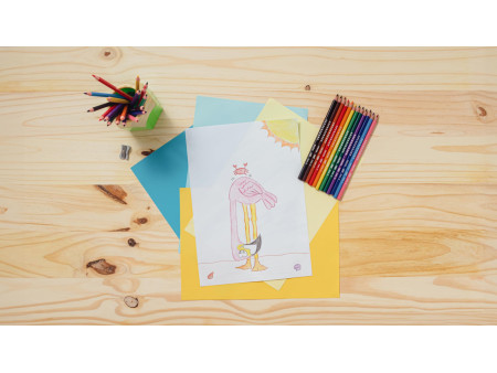 BIC KIDS Crayon de couleur Evolution ecolutions, étui de 12