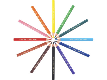 BIC KIDS Crayons de couleur triangulaires Evolution Triangle