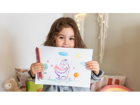BIC KIDS Crayons de couleur Tropicolors 2, étui carton de 12