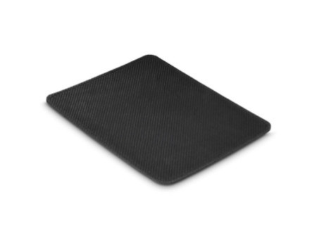 hama Tapis de souris avec aspect cuir, noir