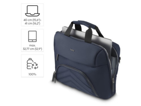 hama Sacoche pour laptop 'Premium Lightweight', bleu foncé