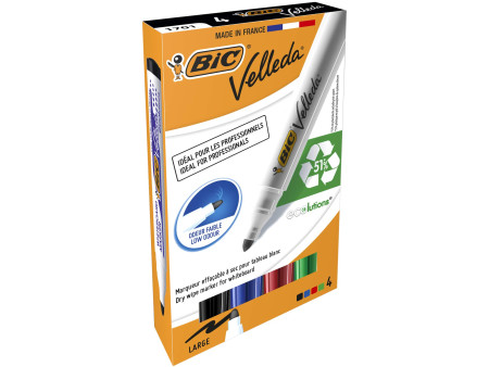 BIC Marqueur pour tableau blanc Velleda 1701 ECOLutions