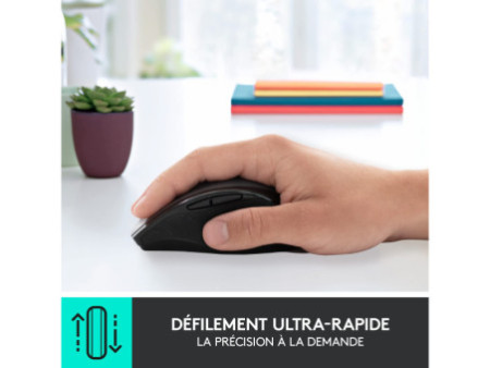 Logitech Souris laser M705 Marathon, sans fil, anthracite