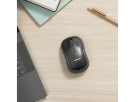 Logitech Souris optique M185, sans câble, gris