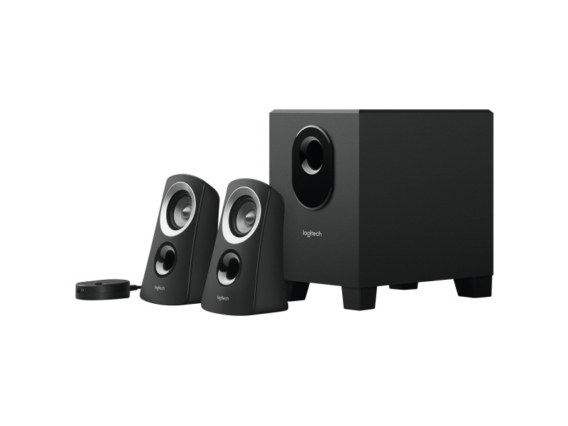 Logitech 2.1 système haut-parleur Z313, noir