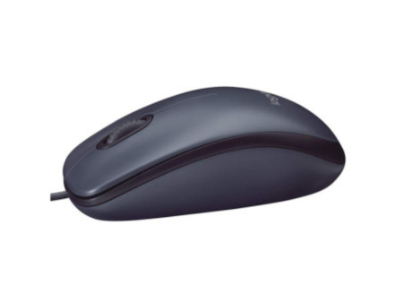 Logitech Souris optique M90, avec câble de connexion, noir