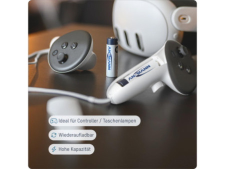 ANSMANN Pile rechargeable NiMH maxE, Micro (AAA), 800 mAh