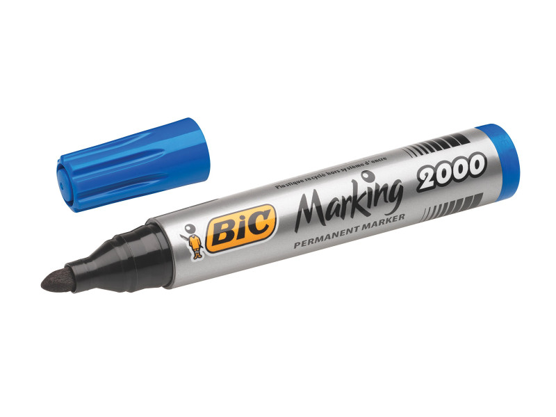BIC Marqueur permanent Marking 2000 Ecolutions, bleu